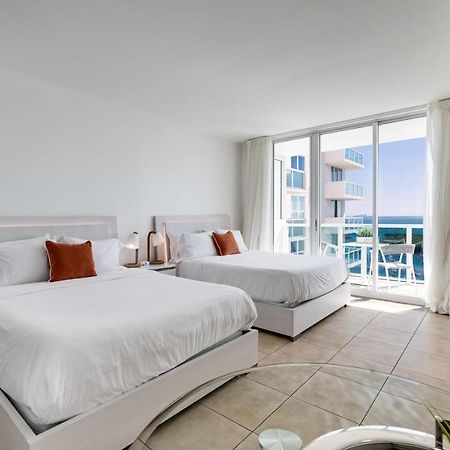 Ocean View Balcony Steps From Restaurants, Peacock Park & Marina Villa Miami Exterior foto